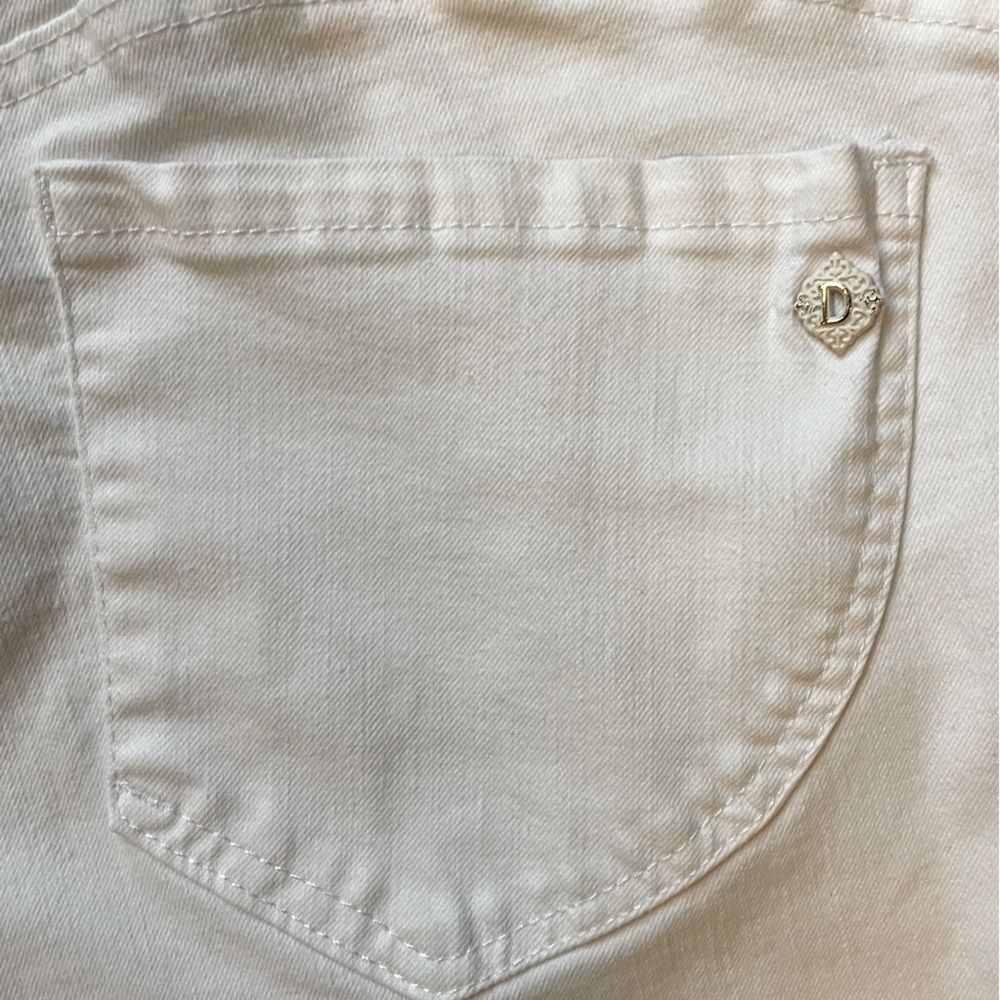 Democracy Women’s “Ab” Technology Straight High Waist Ankle Stretch Jeans, Sz 12 - Picture 5 of 10